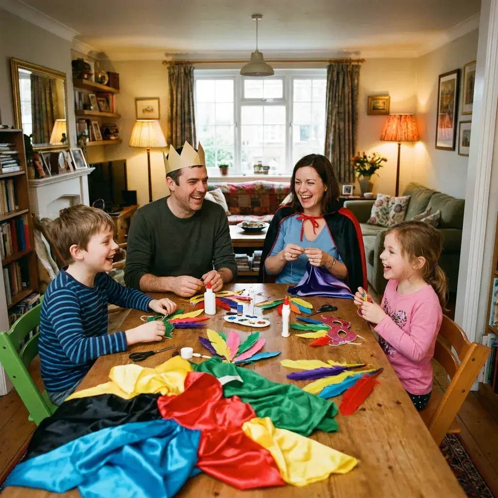 Last Minute Karnevalskostüme für Kinder ganz einfach selbst machen